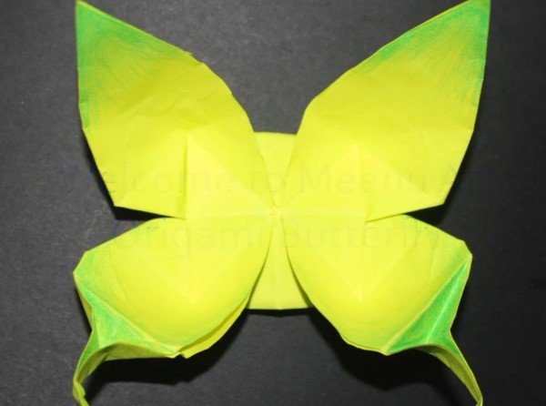 How to fold a swallowtail butterfly? Step-by-step video tutorial for making origami butterflies