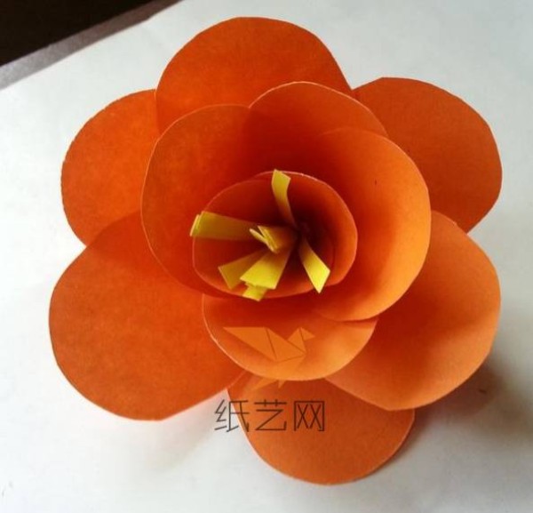 Childrens handmade paper flower Teachers Day gift making tutorial