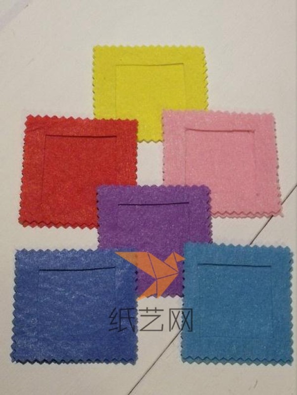 Tutorial on making baby memory training cards from non-woven fabrics