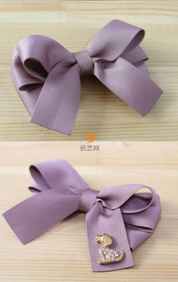 Beautiful Bow Hair Clip Making Tutorial Fabric Tutorial