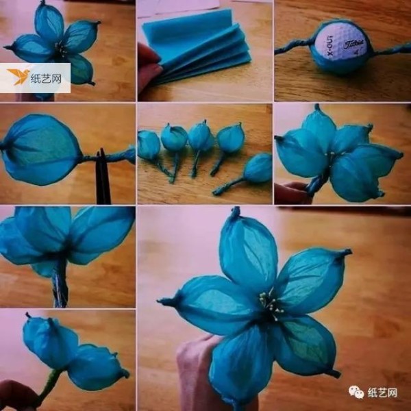 5 Easy Crepe Paper Flower Tutorials