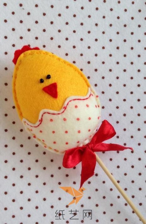 Easter Egg Fabric Small Egg Lollipop Making Tutorial