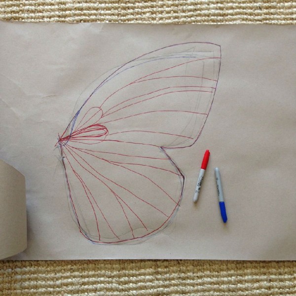 take off! Make beautiful butterfly wings and fly! Paper craft butterfly wings tutorial!