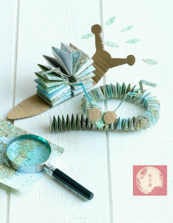 Bring your baby to play with paper, a cute parent-child paper craft!