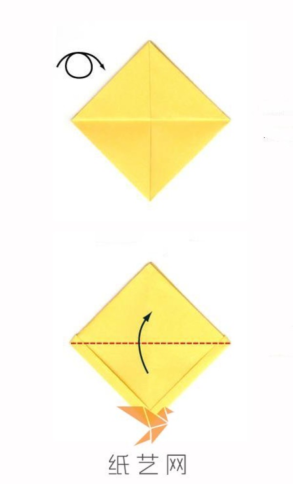 Tutorial on making origami boats for children during the Mid-Autumn Festival