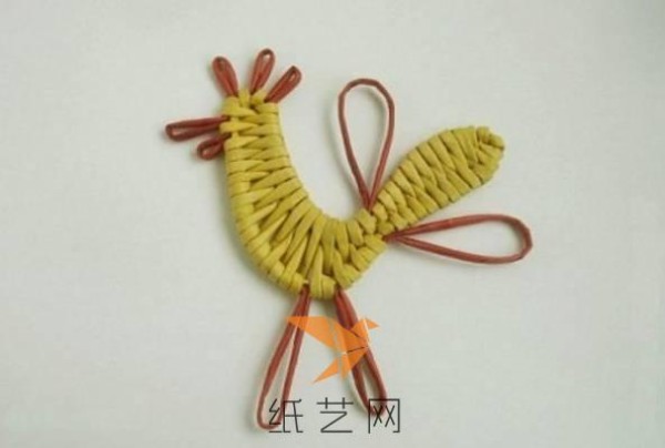 Handmade colorful turkey Easter handmade Year of the Rooster handmade tutorial