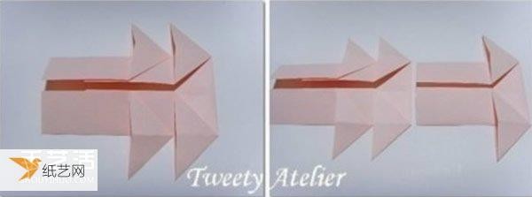 Illustration of the folding method of making a beautiful and personalized tissue paper box and napkin box