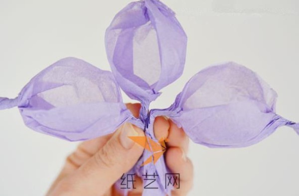 Beautiful paper art platycodon flower making tutorial