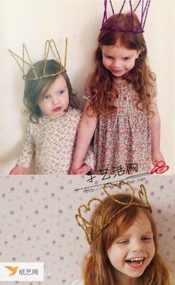 To fulfill childhood princess dream, make your own beautiful crown