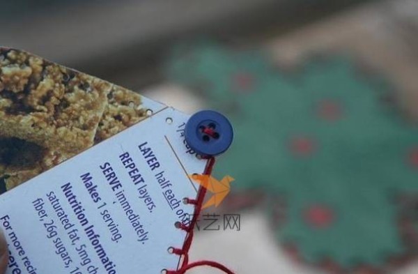 Tutorial on handmade sewing practice cards for children