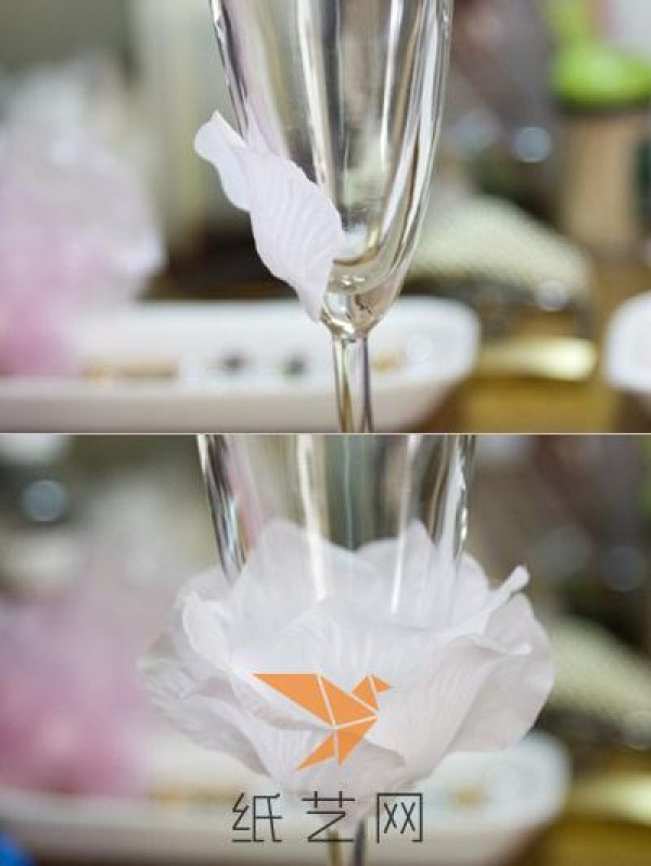 Incredibly beautiful wedding champagne flute decoration tutorial