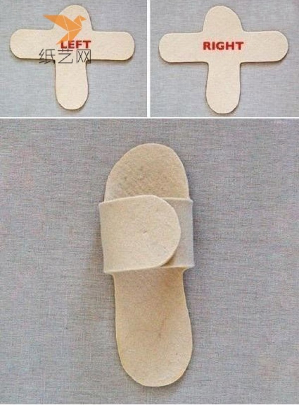 Nonwoven Tutorial Simple Style Nonwoven Sandals Handmade Tutorial