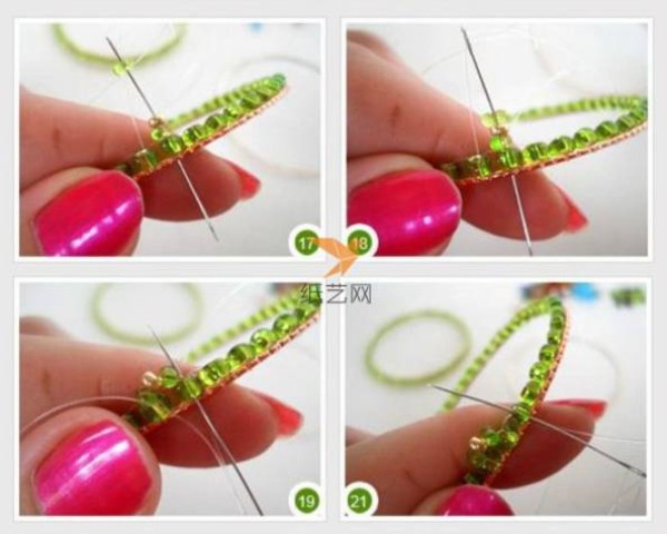 Hometown Spring Beaded Bracelet Making Tutorial Beading Tutorial