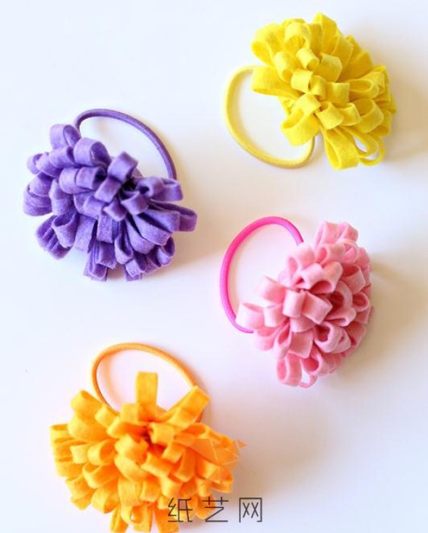 Super simple tutorial for making cute flower headband