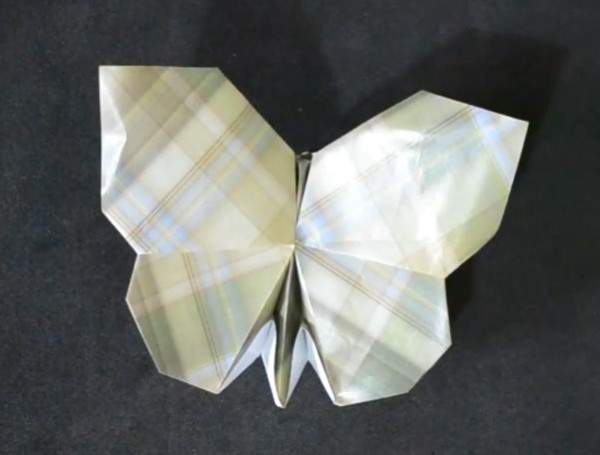 New origami butterfly tutorial