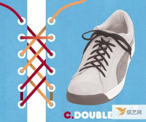 The best and most practical method of tying shoelaces. Illustrations of 9 shoelace tying methods.