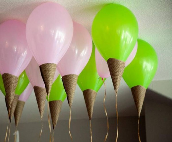 Childrens Day Cone Balloon Decoration Childrens Handmade Tutorial