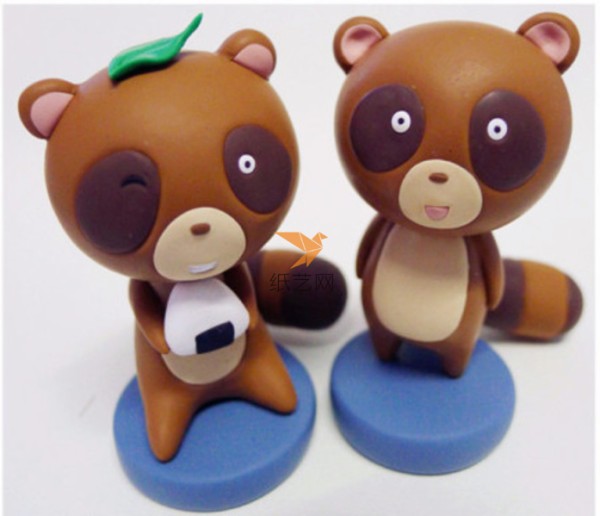 Clay Tanuki Cat Boyfriend and Girlfriend Making Tutorial Clay Tutorial