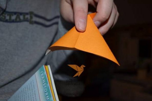 Magical deformable origami windmill making tutorial