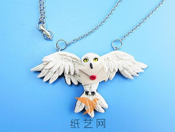 Harry Potter White Owl Necklace Making Tutorial