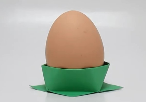 Origami Easter egg holder tutorial