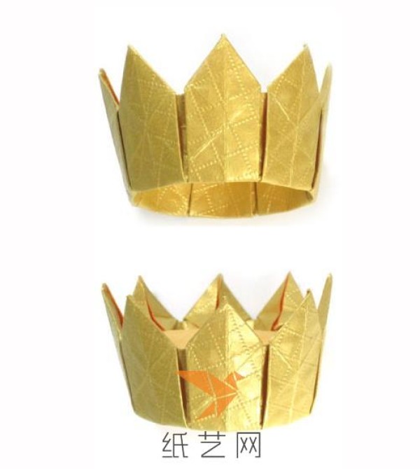 Super cool origami crown making tutorial