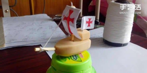 A super simple idea - a small world pirate ship synthesis tutorial in a light bulb