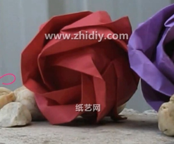 Kawasaki Rose Detailed Origami Steps Video Tutorial