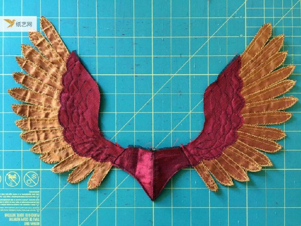 Super beautiful! Fabric Phoenix Mask (with tutorial and template)