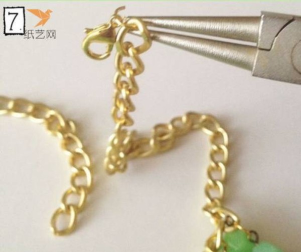 Beading Tutorial Bishan Spring Green Necklace Beading Tutorial