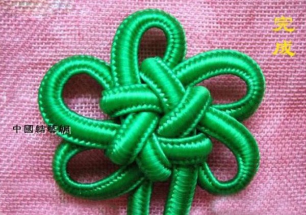 Chinese knot brocade knot weaving Chinese knot brocade knot weaving tutorial pictures and illustrations