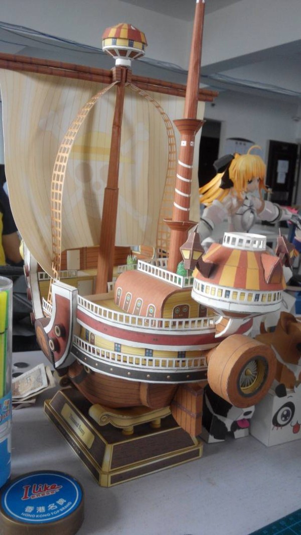 Guzi One Piece Qianyang Papercraft Tutorial