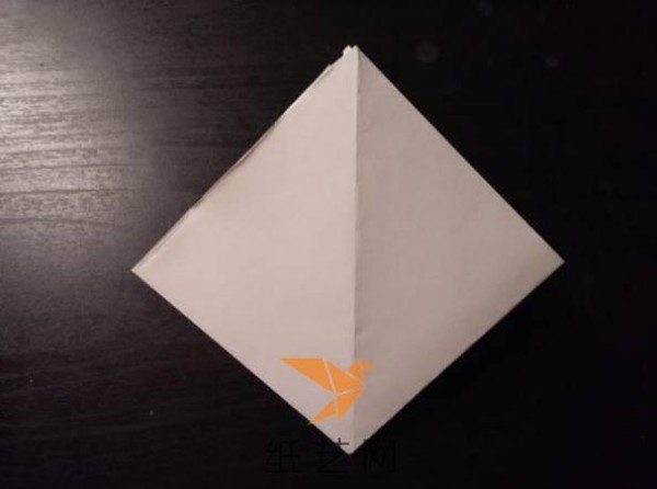 Very beautiful four-pointed star origami box making tutorial