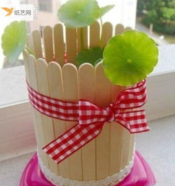 A collection of creative pictures of handmade ice cream sticks