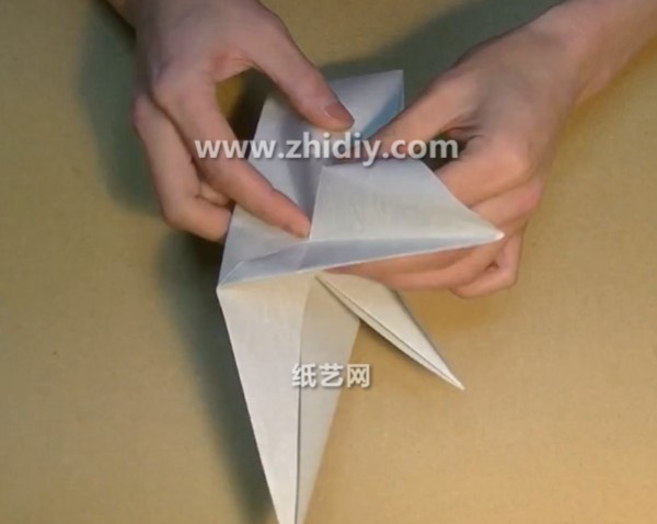 Simple origami peacock tutorial