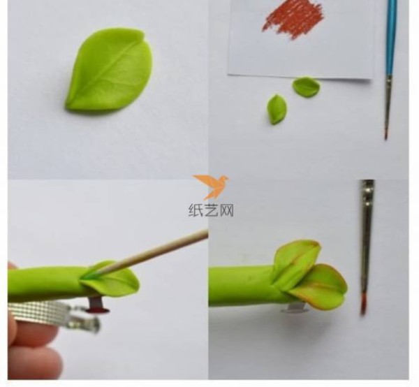 Clay Flower Hairpin Making Tutorial Clay Tutorial