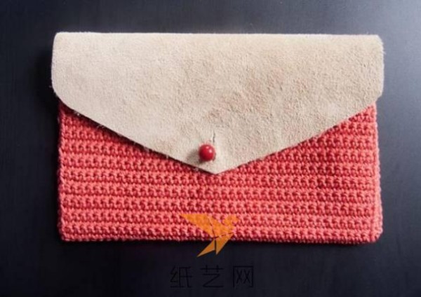 Mid-Autumn Festival handmade crochet clutch making tutorial