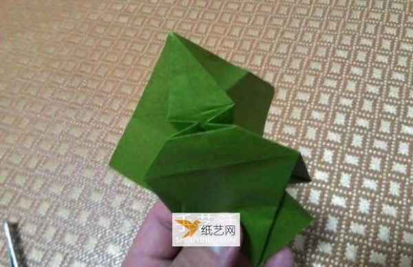 Fold Santa Claus step by step using origami