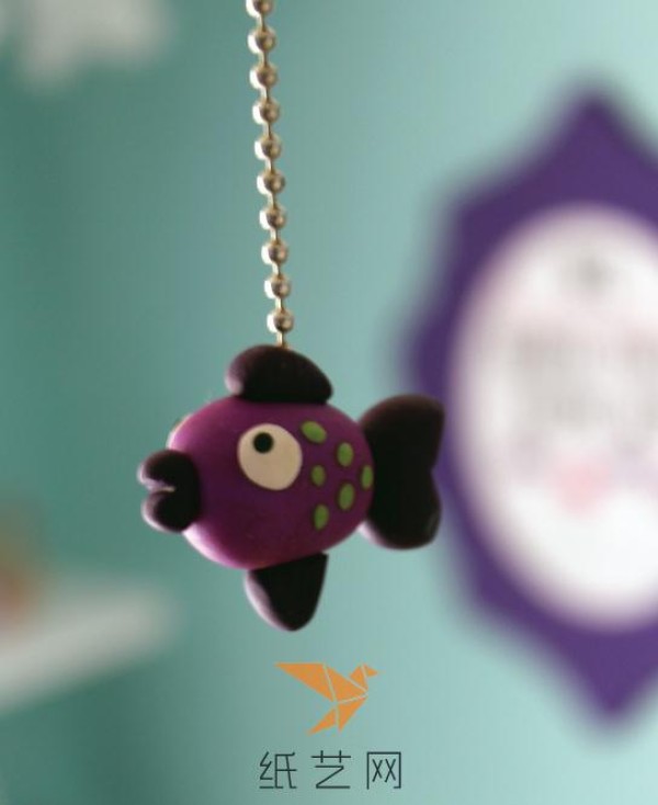 Tutorial on making cute ultra-light clay fish