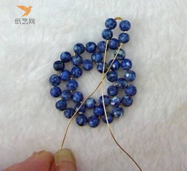 Beading Tutorial Qiushi Blueberry Beaded Earrings Making Tutorial