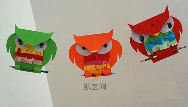 Tutorial on how to make cute handmade owls for children