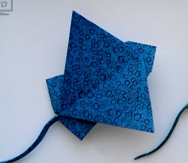 Origami Encyclopedia - Origami Stingray Origami Making Tutorial