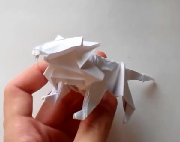 Complex Origami Lion Origami Lion Origami Video Tutorial