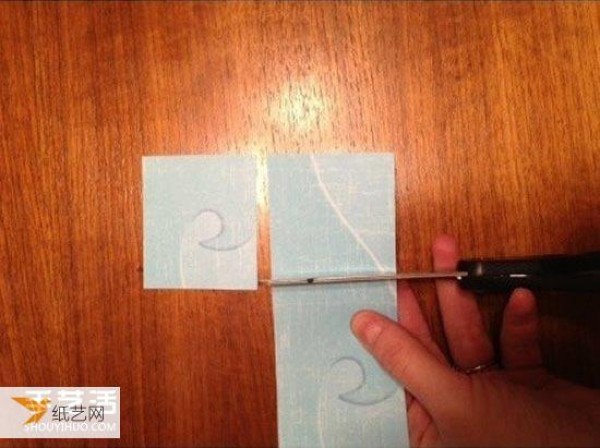 A simple and beautiful illustrated tutorial on how to make handmade paper-cut decorative paintings