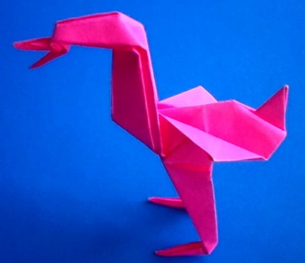 Origami Encyclopedia—Video tutorial on how to fold origami flamingos