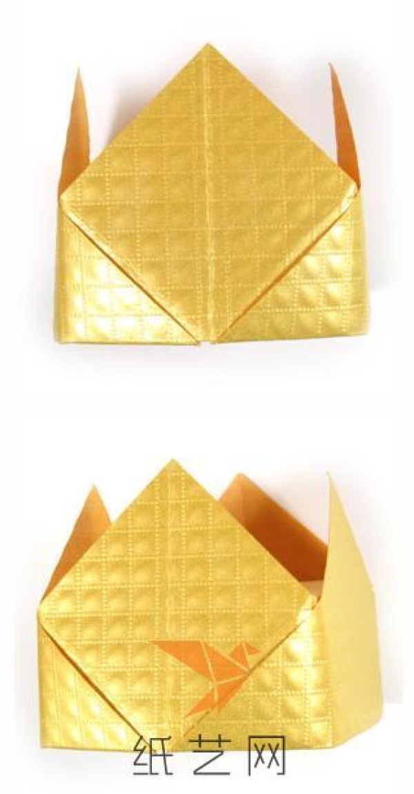 Simple Origami Crown Making Tutorial for Children