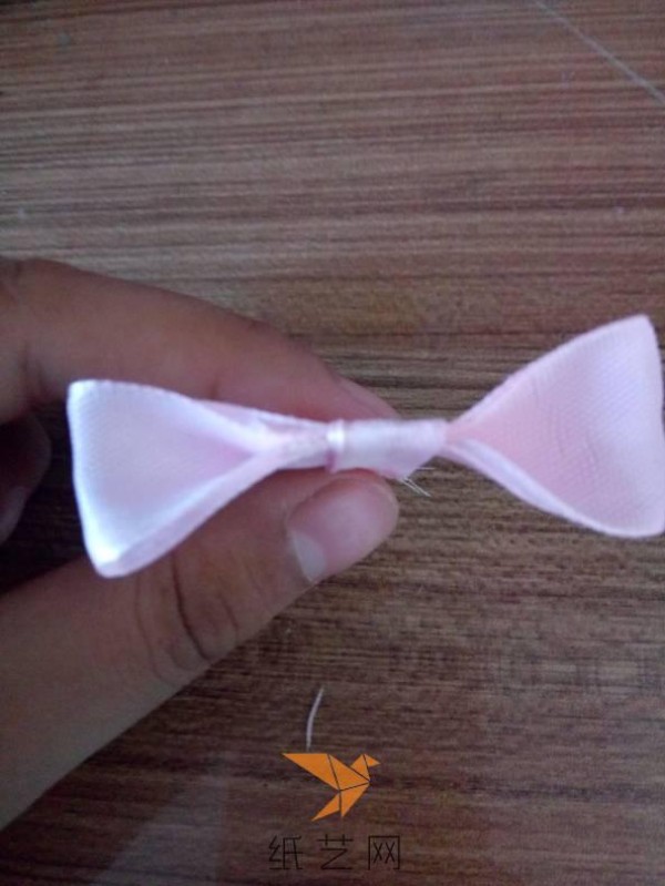 Elegant bow made into bow bookmark