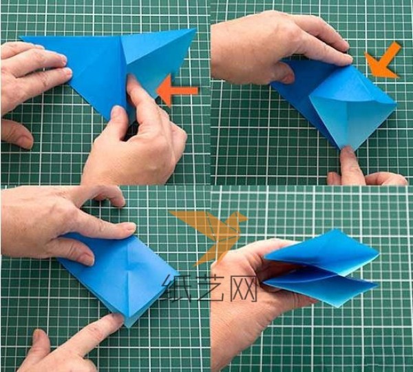 Beautiful handmade origami New Year decoration making tutorial