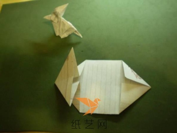 Origami armadillo making tutorial