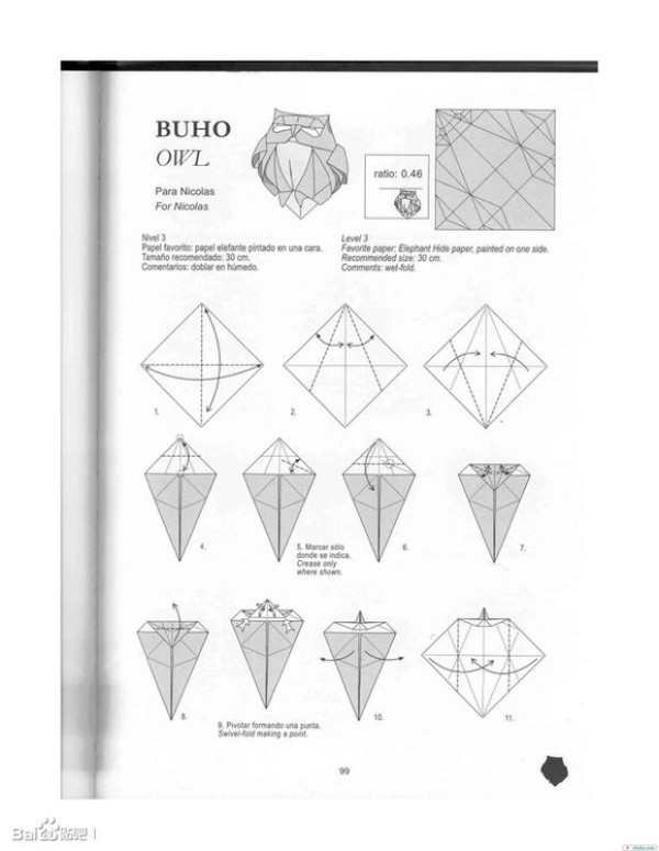 Owl fold